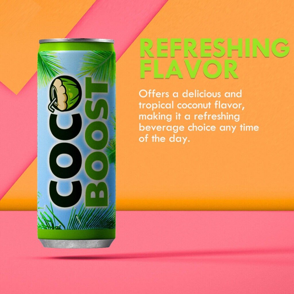 Discover the Refreshing Taste of CocoBoost!