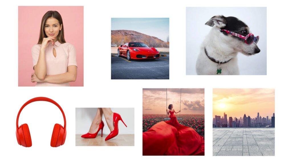 Insane Use Cases For Nano Banana AI Including Examples and Prompts 17 contact sheet model red concept