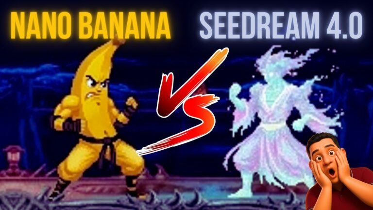 jzcreates nanobanana vs seedream4.0