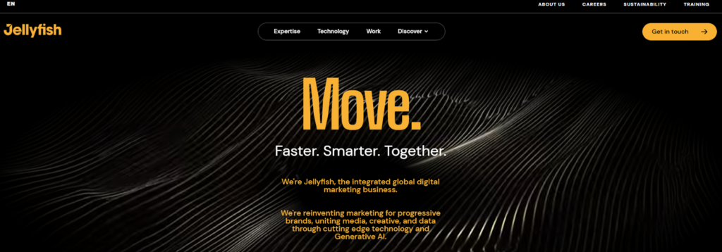 10 Best AI Creative Agencies in 2026 Marketing Teams Can Rely On 3 Screenshot of Jellyfish website
