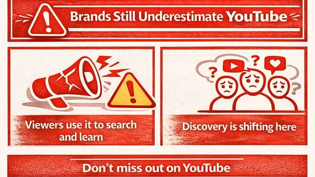 Still Not Using YouTube for Marketing? Your Competitors Are and Here Is Everything You Need to Know 2 Brands missing YouTube opportunities with search and discovery focus