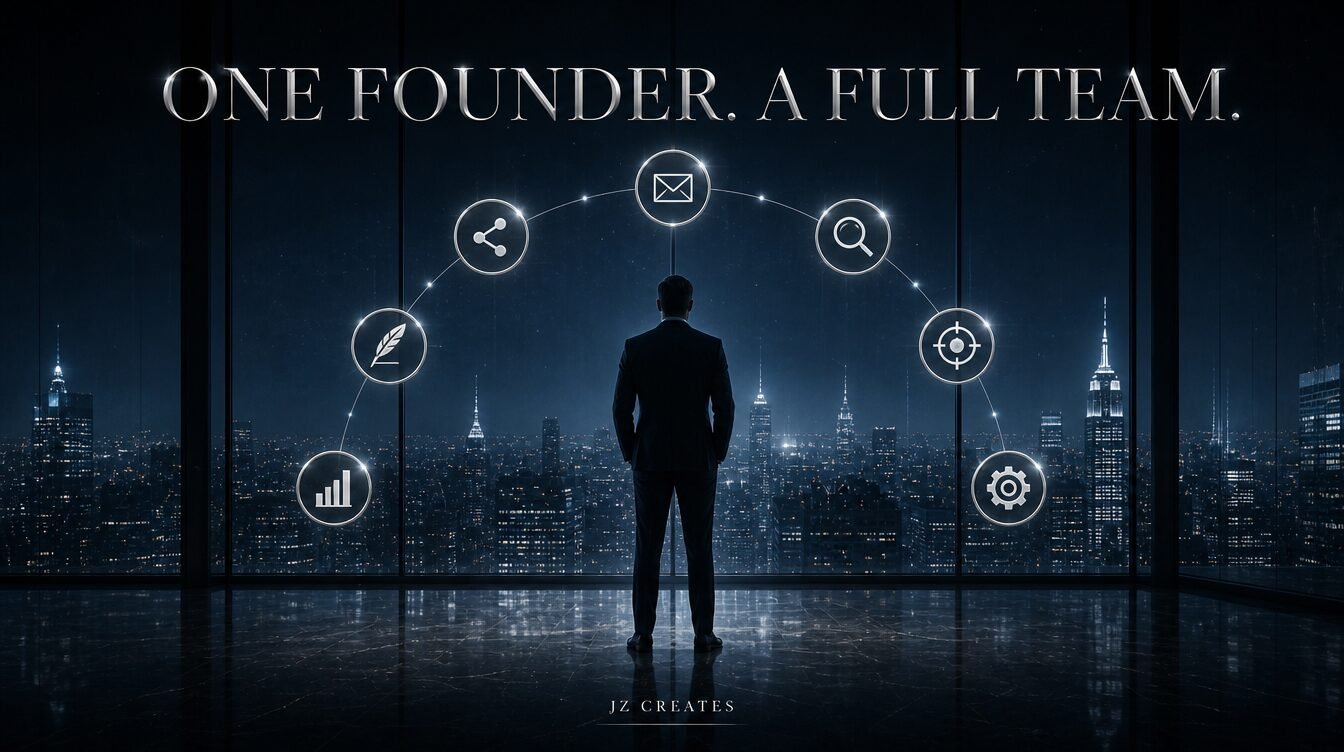 AI Employees Never Sleep: AI Agents for Business in 2026 5 One founder, a full team: a solopreneur running AI agents for small business as a full workforce