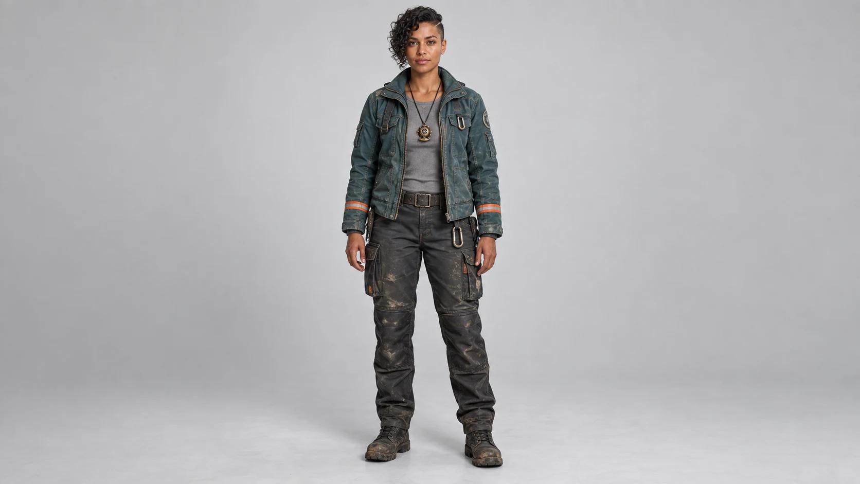 GPT Image 2.5 use cases: base character portrait of a salvage engineer