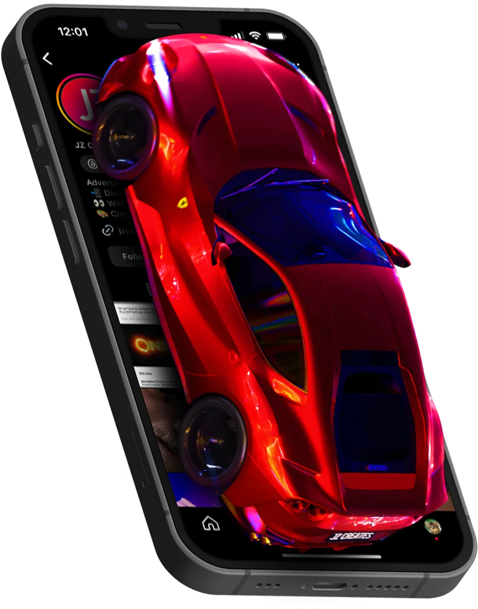 phone car