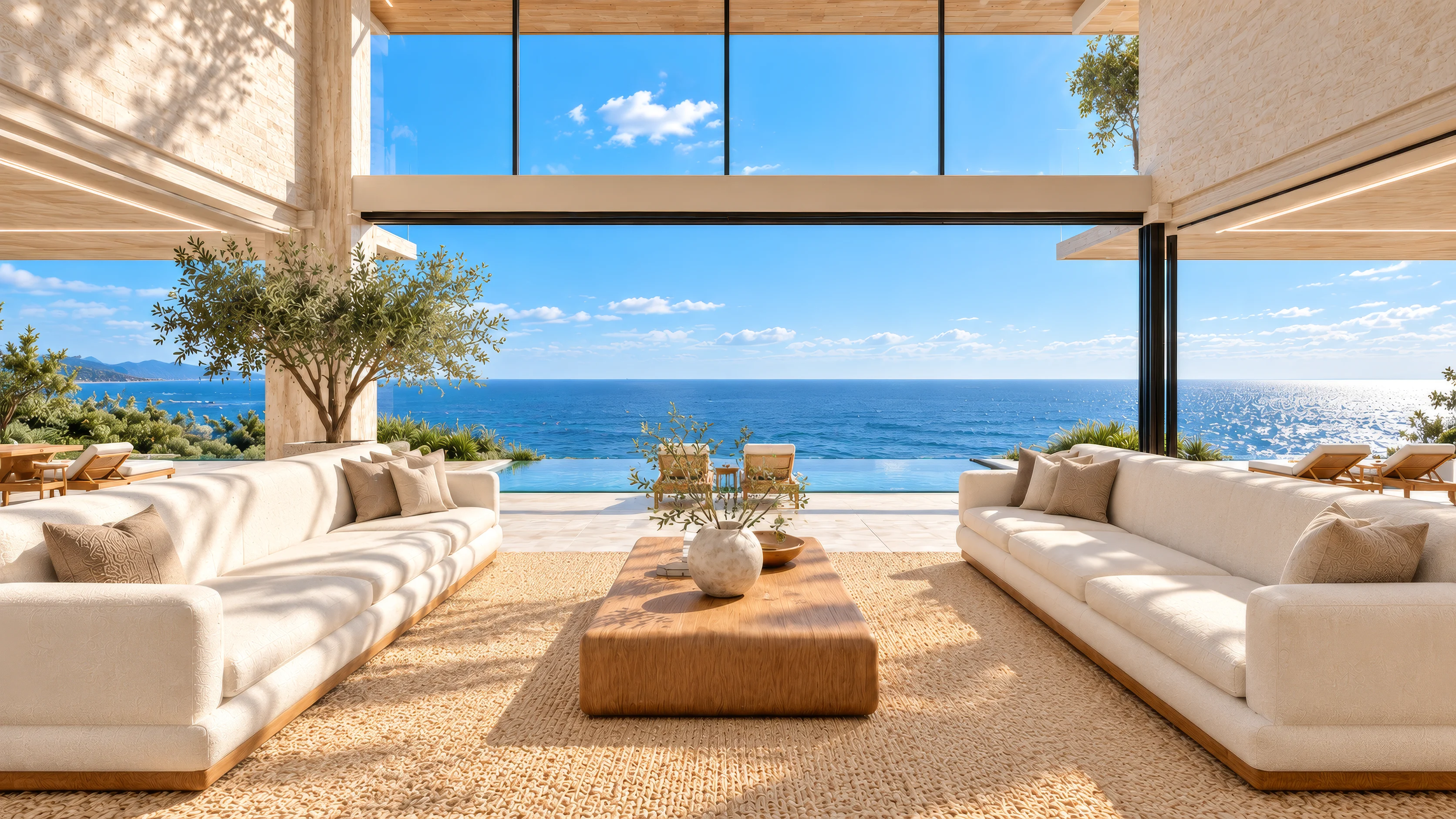 coastal residence wallpaper great room hd